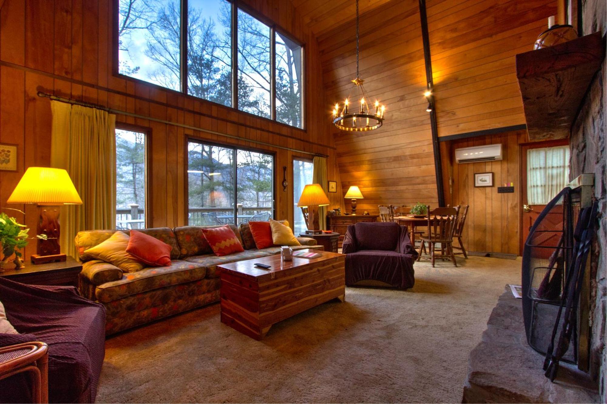 Mt Mitchell Cabin Rentals Burnsville Rom bilde